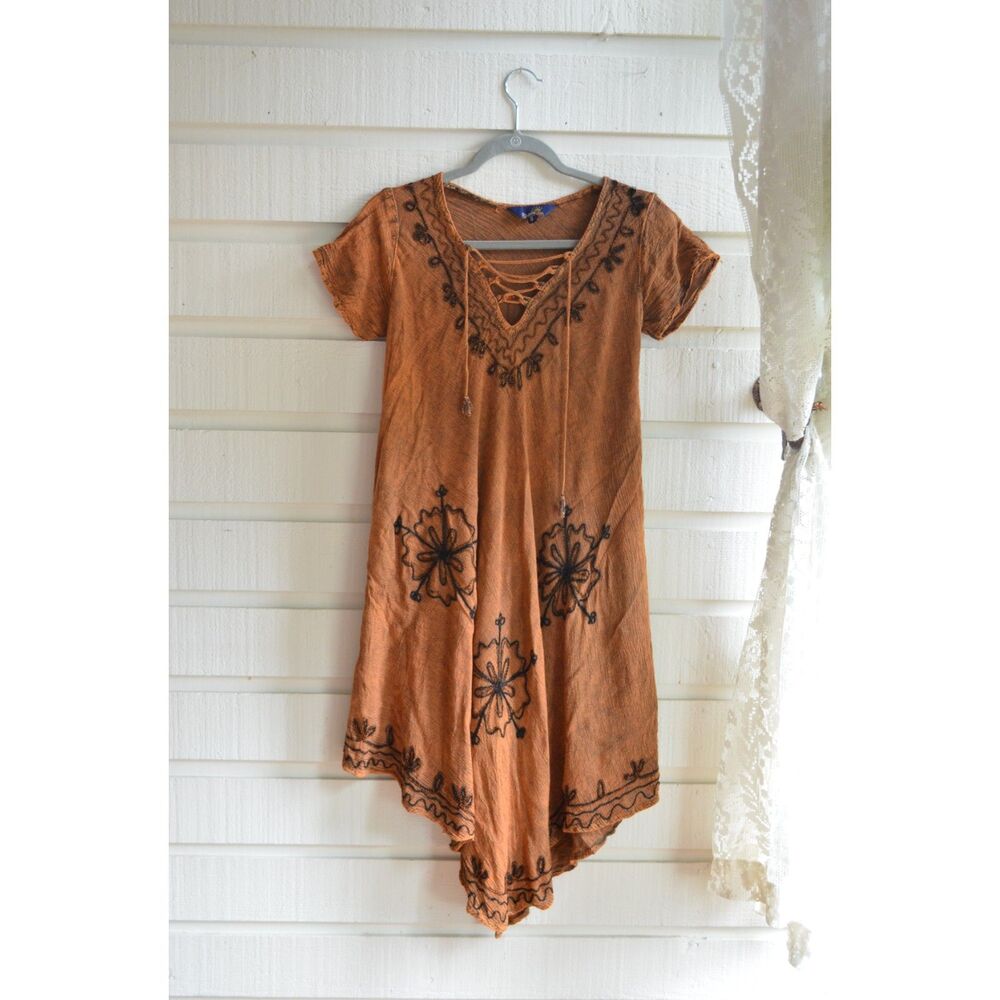 Riviera Sun Dress Boho - Small